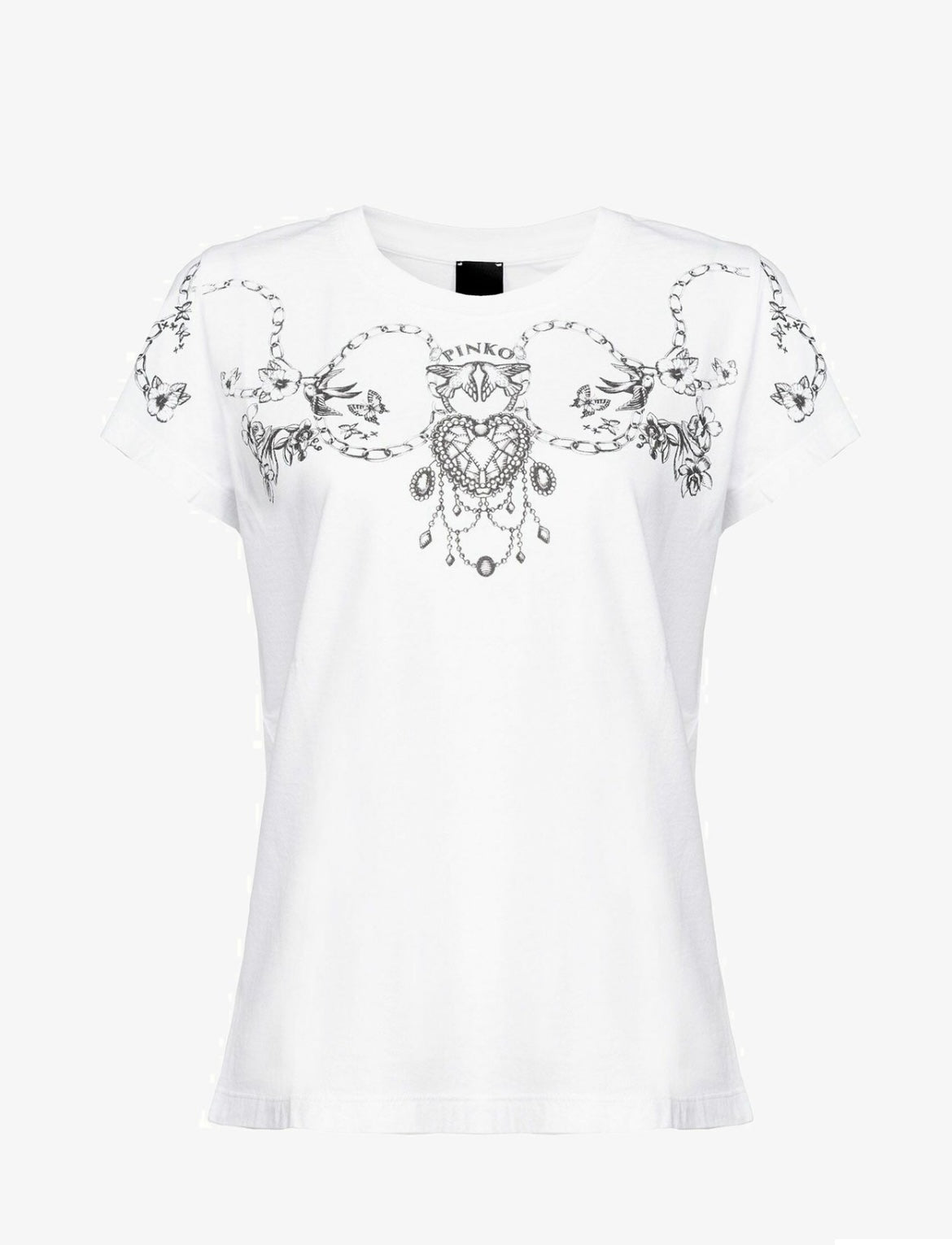 Pinko TEMATICO - T-shirt con stampa - bright white